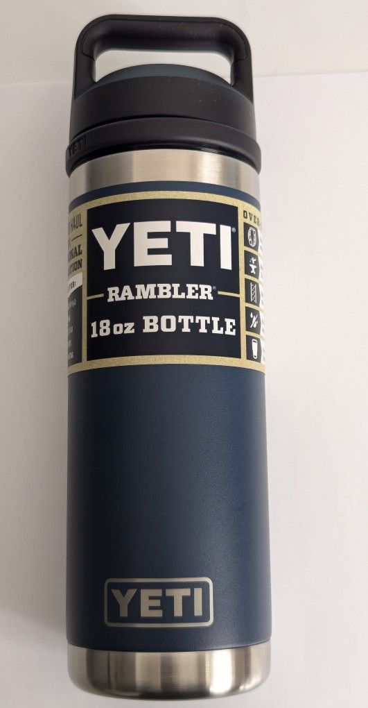 YETI Rambler 18 oz Water Bottle

WITH CHUG CAP