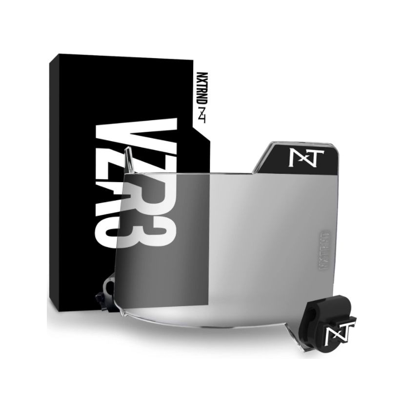NXT NXTRND VZR3 Clear Mirror Football Helmet Visor