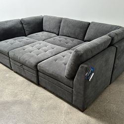 Thomasville 6-Pc Modular Sectional Couch