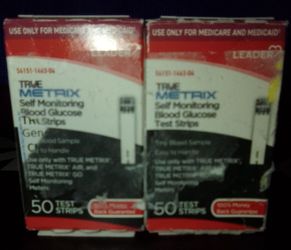 Glucose test strips