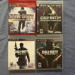 COD Games (PS3)