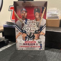 2026 Topps Series 1 Hobby Box Factory Sealed 