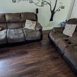 Queen Sleeper Sofa And Recliner Loveseat 