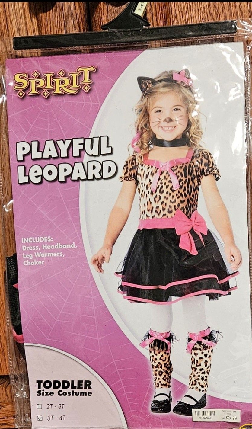 Toddler Leopard Halloween Costume