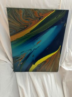 Painting With Matching Vase $20