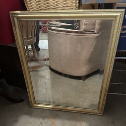 Gold Vintage Wall Mirror