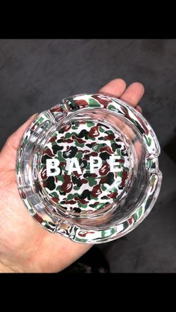 BAPE Thick Glass Ashtray (shatter Resistant)