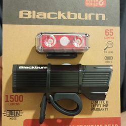 Blackburn 1500 Lumen Headlight And 65 Lumen Tail Light Set  Flashlight 