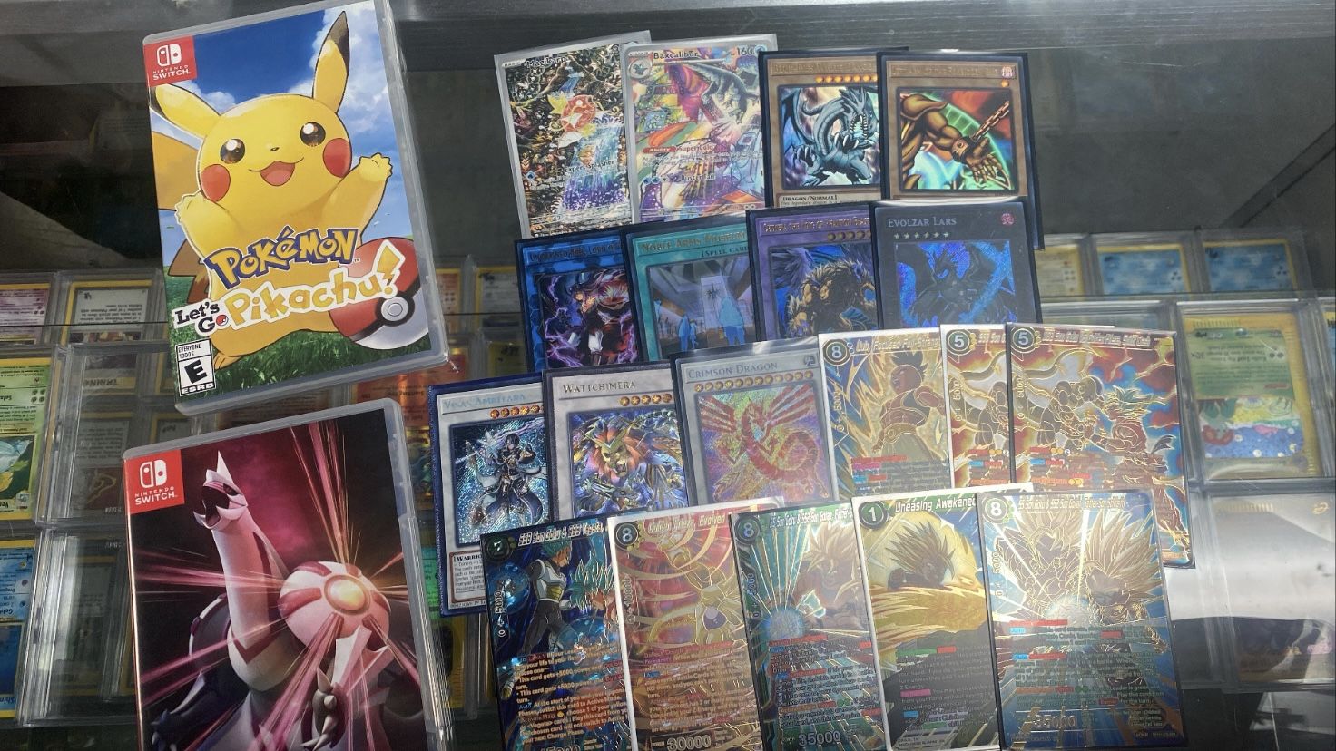 Yugioh Pokemon Video Games Dragon Ball For Sale!
