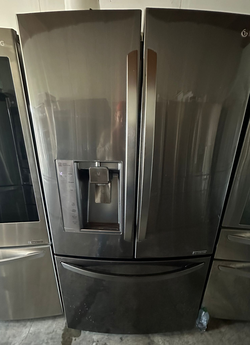 Gently Used LG French Door Refrigerator Stainless