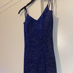 Navy Blue Prom dress