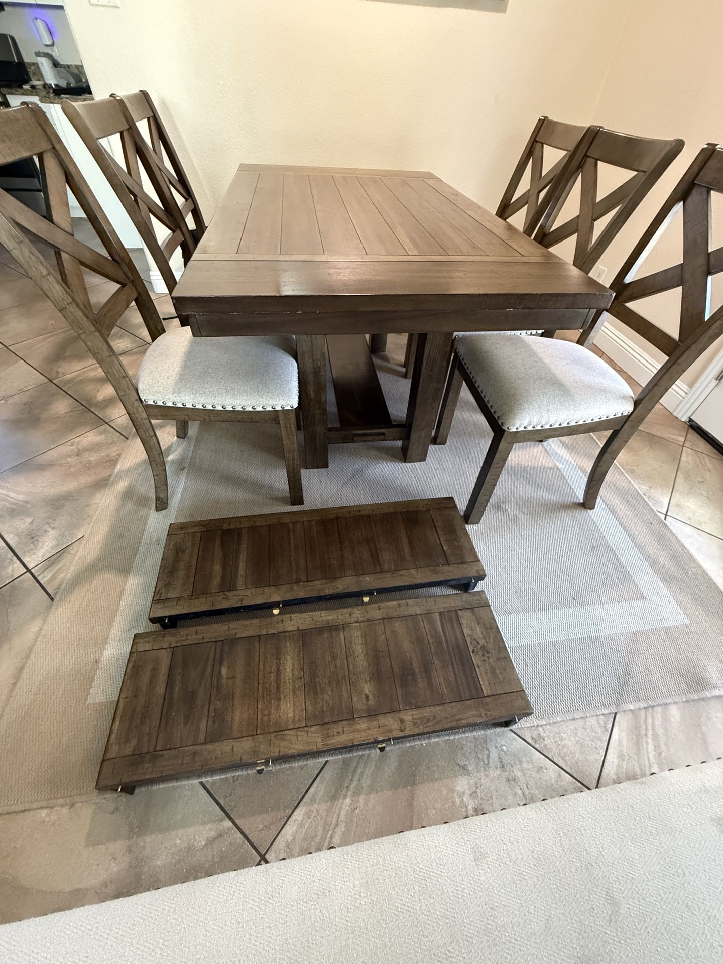 Dining Table With Extra Chairs