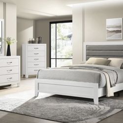 🛏️ STYLISH 5-PIECE BEDROOM SET – ONLY $39 TO START! 🛏️