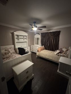 Bedroom Set 2 Beds Mattress Included Good Condition $600