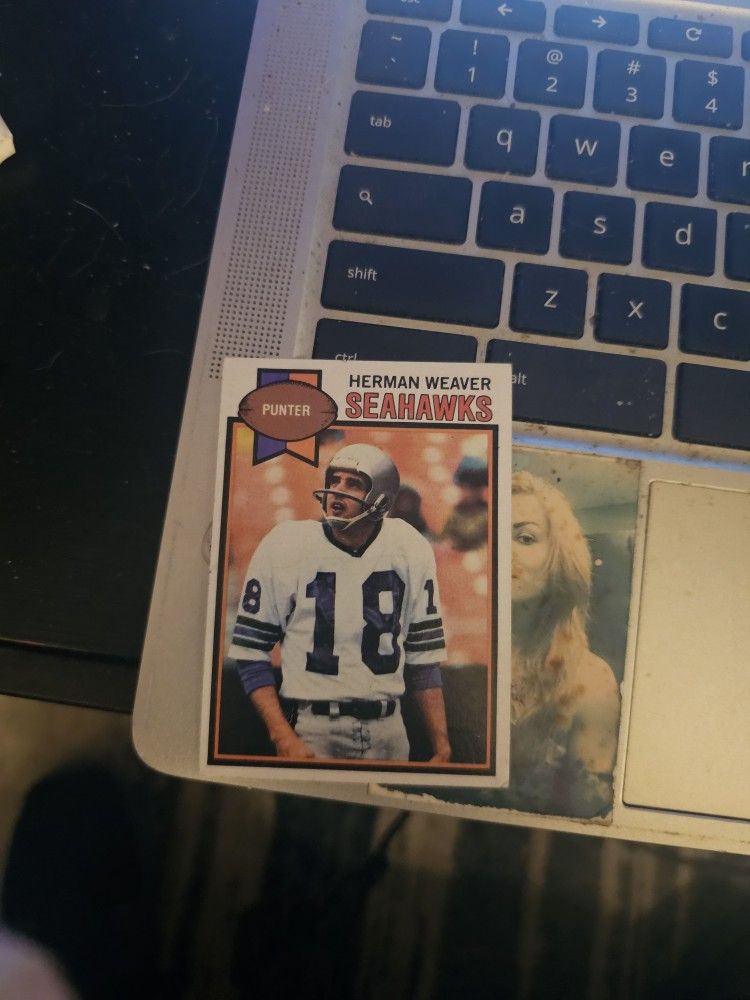 Herman Weaver 1979 Topps Football Card
