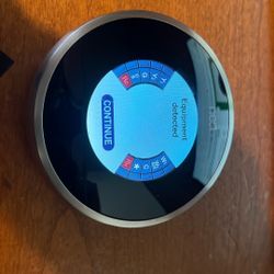 Google Nest 2nd Generation 02A Smart Learning Thermostat Stainless Steel