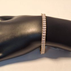 Tennis Bracelet  .65CTW 14k YG 11g