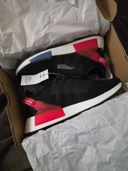 Adidas NMD R1 OG Black Red Blue Sneakers