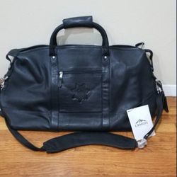 100% CANYON LEATHER DUFFLE BAG