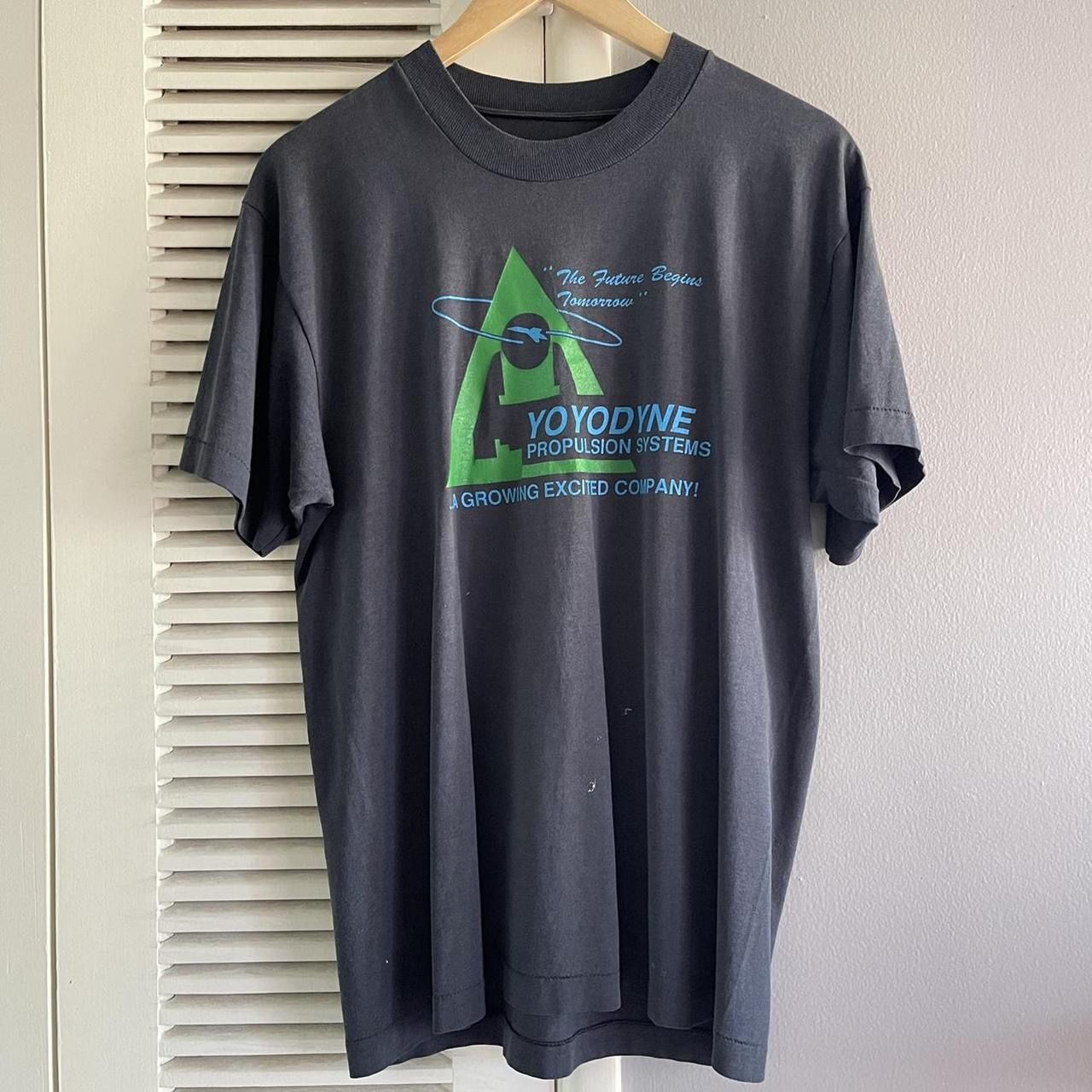 Vintage 80’s YOYODYNE Propulsion Systems Buckaroo Banzai 1984 Sci-Fi Movie Promo T-shirt Rare 💎