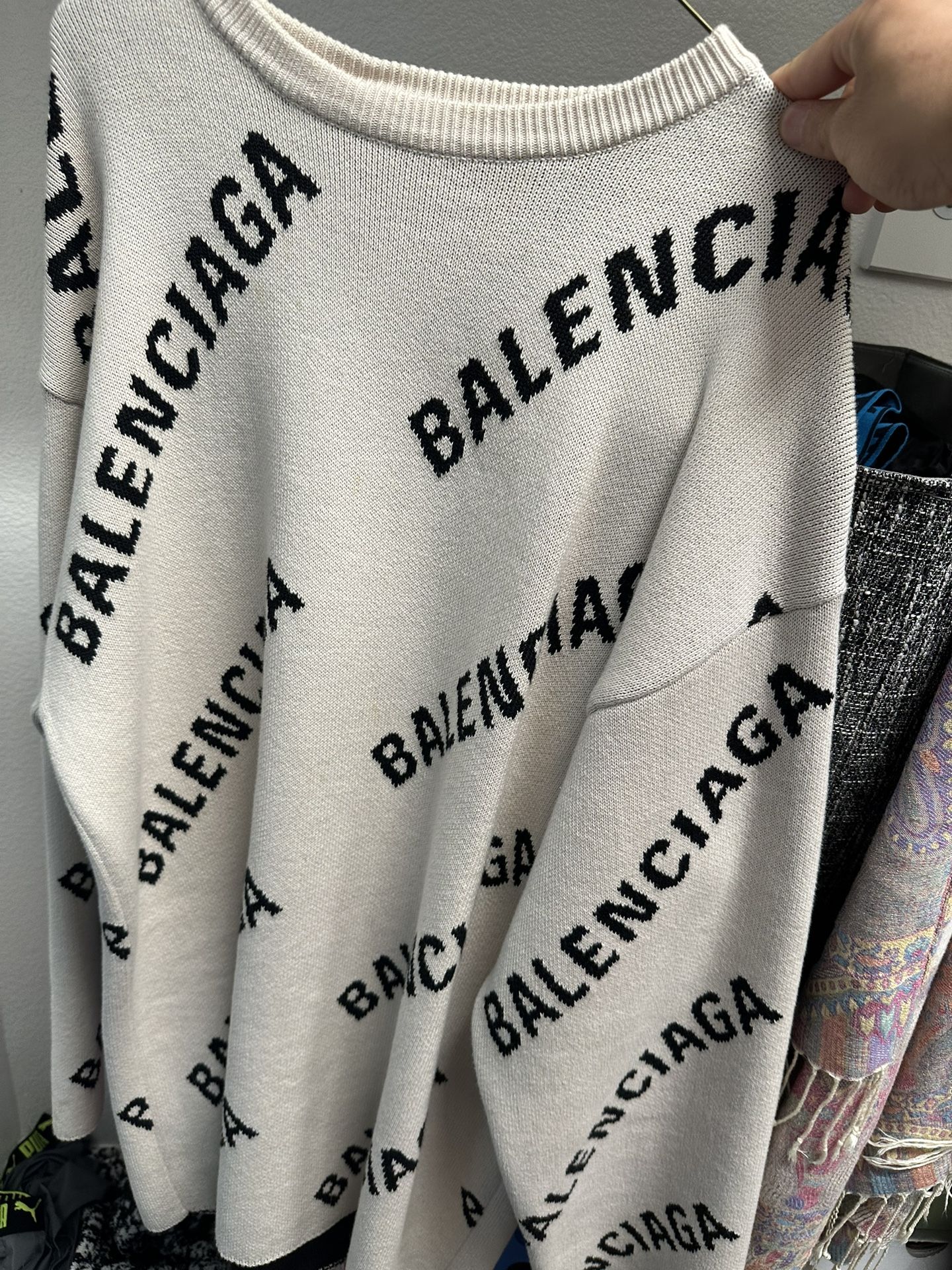 Balenciaga Oversized Cardigan