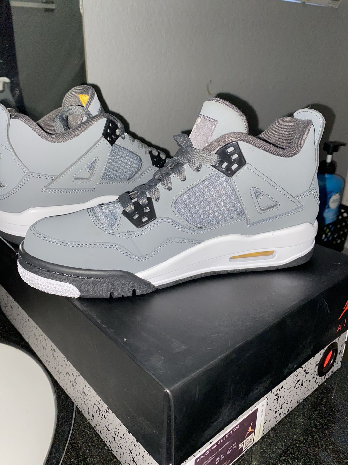 Air Jordan’s 4 retros cool grey