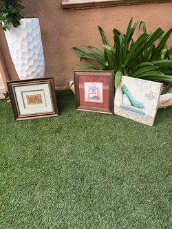 Set of 3 Decorative Wall Art Pieces