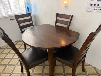 Table and chairs