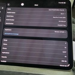 iPad Pro 11-inch M4 WiFi Only 256GB