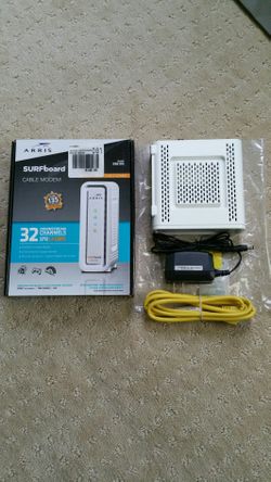 Motorola SB6190 Cable Modem 32x8 Gigabit Speed