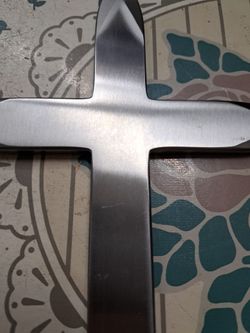 Stainless Steel Cross Wall Decor