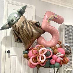 Baby Yoda Balloons