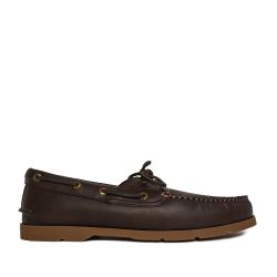 Sperry Leeward 2 Eye Boat Shoes Topsider Leather Shoes Amaretto Size 8.5 RETAIL $139