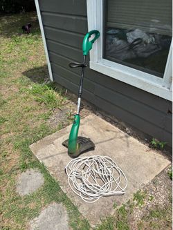 Weed eater electric & 50 ft extension cord
