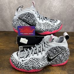 Nike Air Foamposite Pro PRM Elephant Print Pink Size 8.5 616750-002 Men’s Shoes