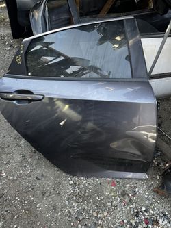 Right Rear Door Or 2017 Civic 4dr Sedan