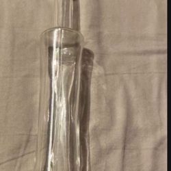 Unique Vintage Glass Bottle with Cork, Round - 8 oz Capacity
