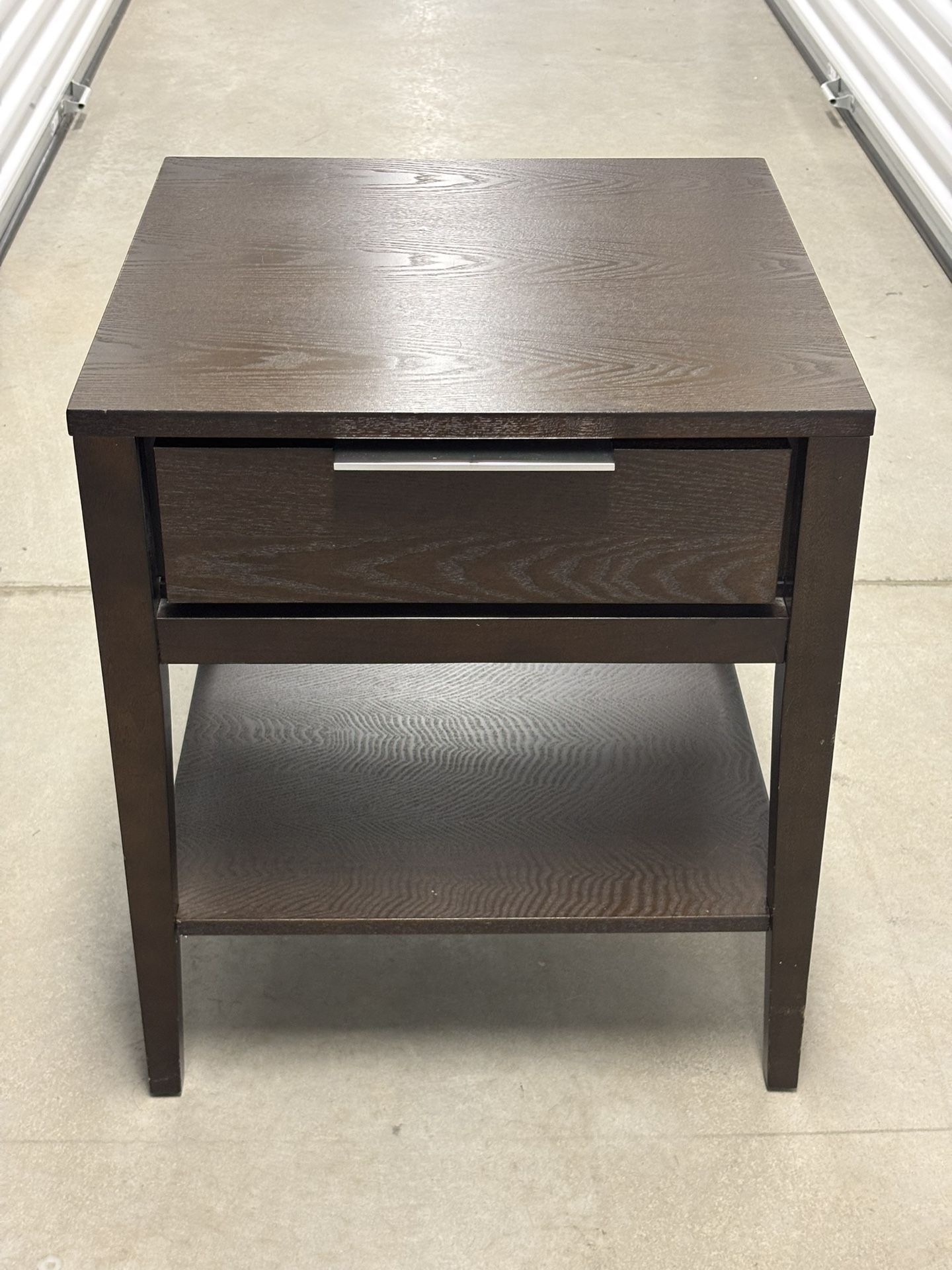 Wood End Table