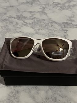 New Nike Gaze Sunglasses White With Red