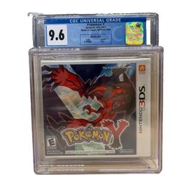 Pokemon Y Nintendo 3ds CGC Graded 9.6 A+ Sealed Complete Video Game