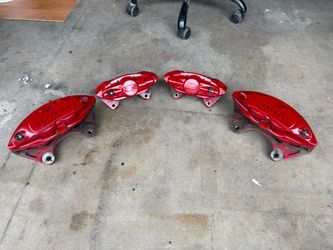 Infiniti Red OEM Brake Calipers Set of 4 2007-2022