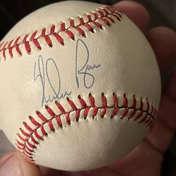 Nolan Ryan autographed Baseball W/ PSA coa 