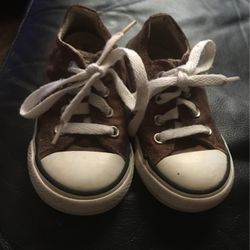 Brown Infant Converse