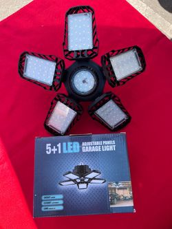5+1 LED Adjustable Panels Garage Light