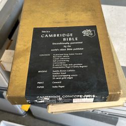 Cambridge Bible 