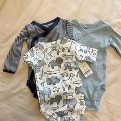 NEW 3M, Baby Bodysuits, Set of 3