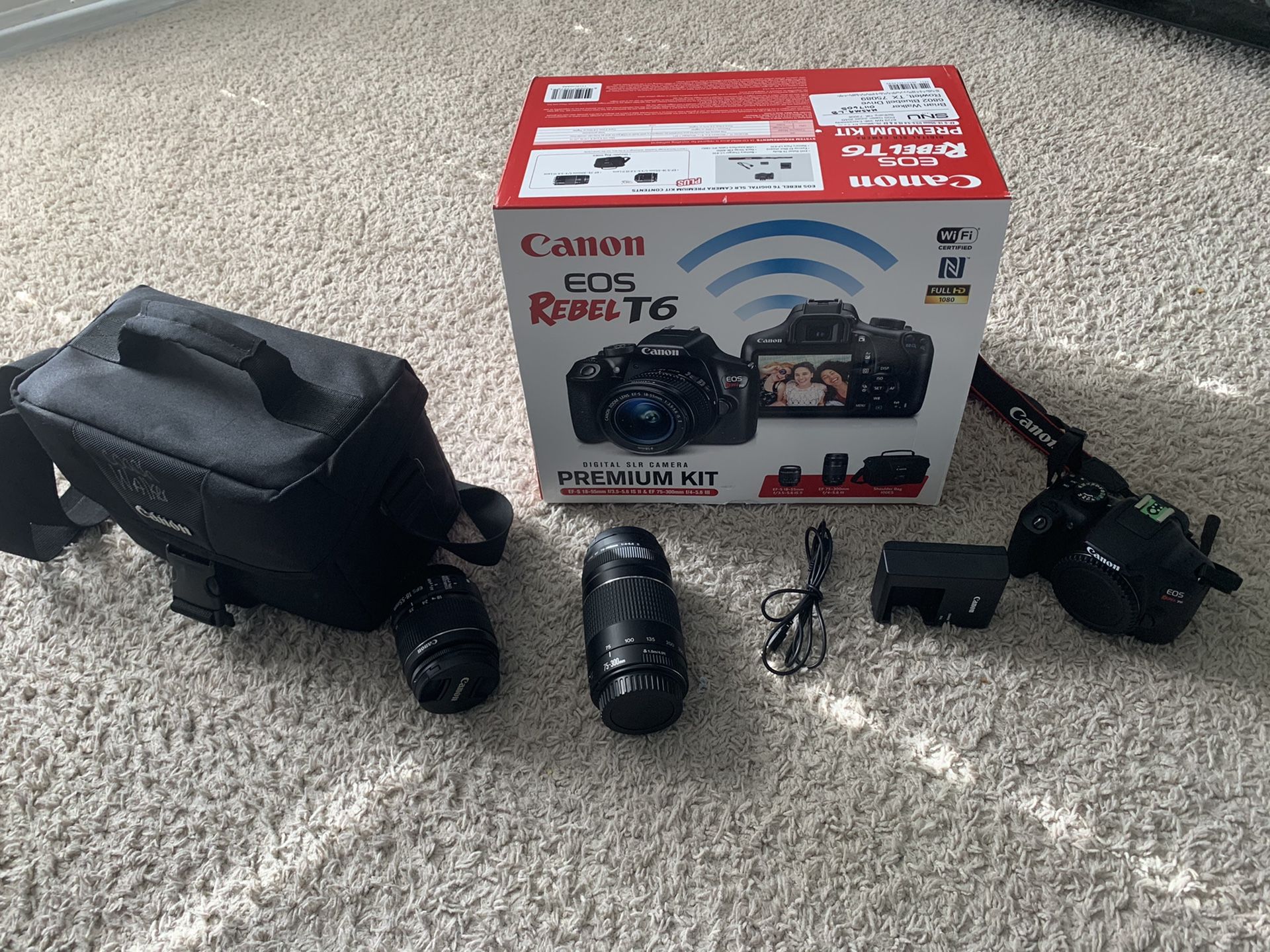 Canon EOS Rebel T6 Digital camera and camcorder