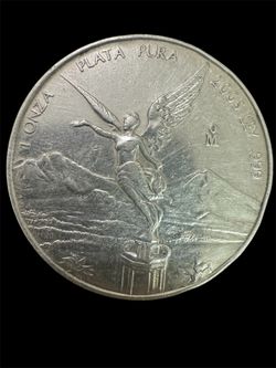 🔥 2005 Mexico 1 oz Silver Libertad – .999 Fine Silver