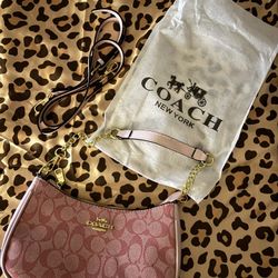 Brand New Pink Coach Bag 