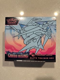 Chaos Rising PC Elite Trainer Box *SEALED* Pokemon Center Mega Evolutions Greninja ETB TCG English